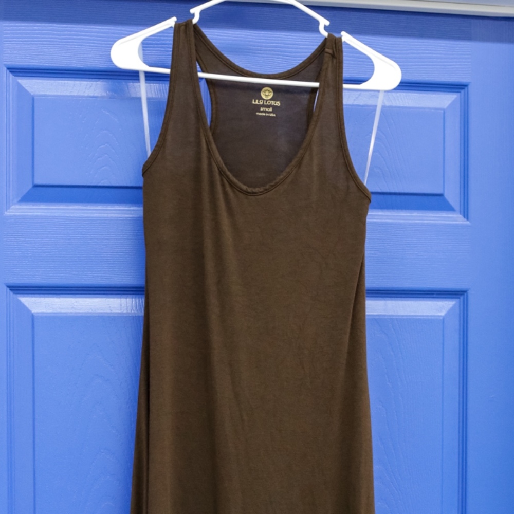 Lily Lotus Bamboo Racer Back Maxi Dress